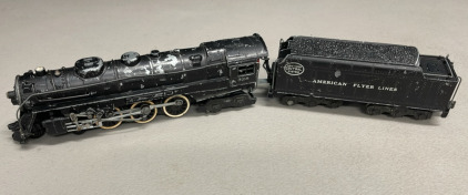 American Flyer Post War New York Central Hudson 1953-54 Small Motor Steam Train