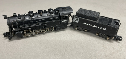 American Flyer Post War #342AC Nickel Plate Road Switcher Steam Engine 1949-51