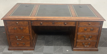 6-Drawer Wooden Desk
