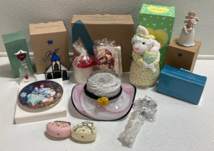 (11) Assorted Avon Collectible Decor Items