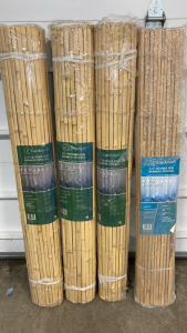 (4) 1/2&rdquo; Outside Peel Bamboo Fencing