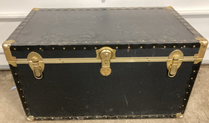 Black Storage Trunk