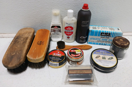 Assorted Shoe Care Items