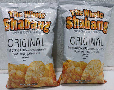 (2) Original The Whole Shabang Chips 6oz Bags