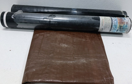 (2) Eclipsell Acoustical Underlayment (1) Tarp