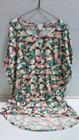 (9) XL Lularoe Clothes: (2) Skirts, (2) Dresses, (5) Tops - 9