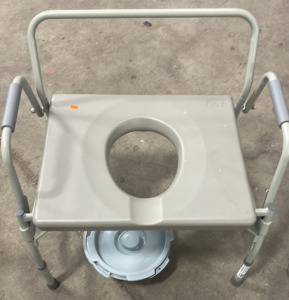 (1) Commode Bedside Toilet