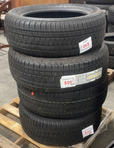 (4) Assorted Tires P225 55R20