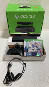 Xbox One Kinect, Controller, (3) Games and Gaming Headset - Console Not Included