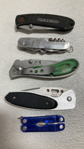 (5) Assorted Pocket Knives