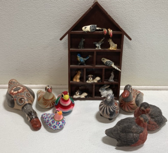 Assorted Decorative Birds
