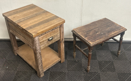 (2) End Tables
