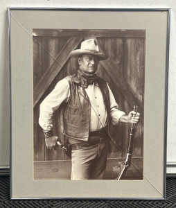 John Wayne, The Cowboy, Portrait By Bob Willoughby