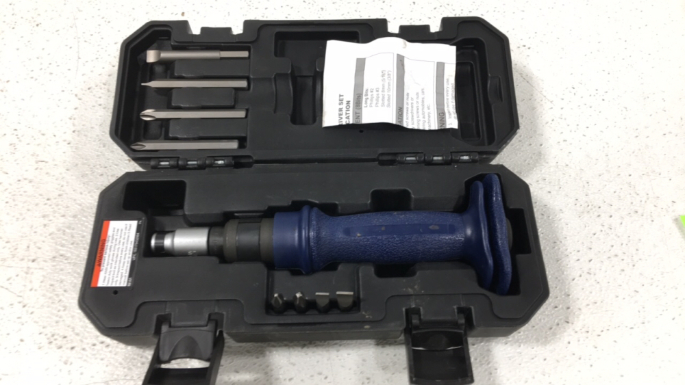 QUINN (9) Piece Heavy Duty Impact Screwdriver Kit