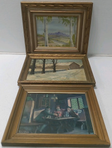 (3) Framed Pictures