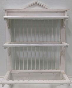 Beautiful Wooden White Hanging Shelf 36"&times;25"