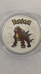 Pokémon Entei Collectible Coin