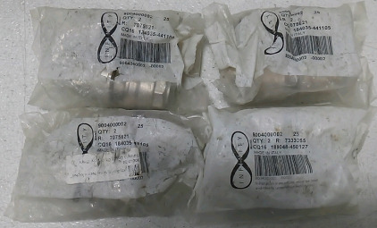 (8) AIGNEP Infinity Quick Lock 25mm Fittings