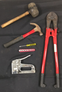 Bolt Cutters, Heavy Duty Stapler & More