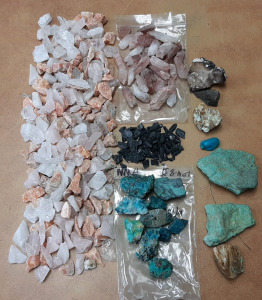 QUARTZ, CHRYSOCOLLA AND MORE SEMI PRECIOUS GEMSTONES