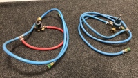 Co2/Nitrous Hoses w/2 Regulators