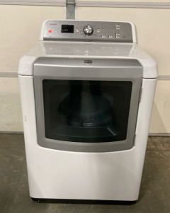 MAYTAG BRAVO XL DRYER, POWERS ON BUT UNTESTED