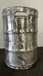METAL KEG W/ SPOUT