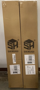 TWO SHENGHUI BACKGROUND SUPPORT STANDS (2X3m)