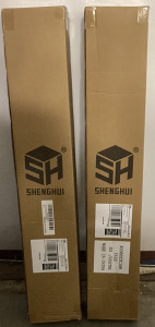 TWO SHENGHUI BACKGROUND SUPPORT STANDS (2X3m)