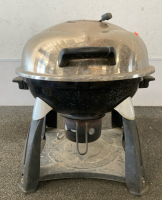 CHARCOAL GRILL, PORTABLE 18” TALL