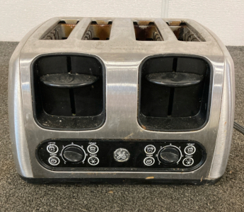 GE TOASTER WITH BAGEL, REHEAT, AND FROZEN SETTINGS