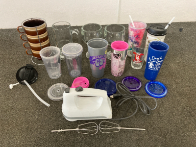 MARGARITA GLASSES, TRAVEL MUGS, STACKING COFFEE CUPS, BLENDER