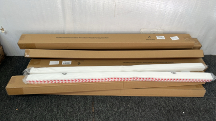 (10) BOXES OF PLEATED BLINDS (2) BLINDS PER BOX