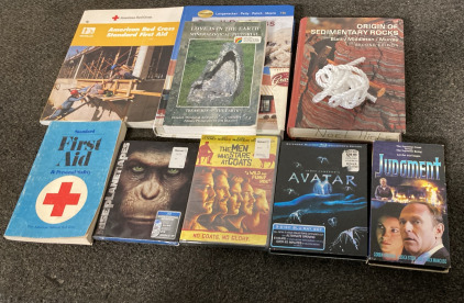 AMERICAN RED CROSS STANDARD FIRST AID, FIRST AID AND PERSONAL SAFETY, THE ORIGIN OF SEDIMENTARY ROCKS, SMALL BUSINESS MANAGEMENT BOOKS, AVATAR BLURAY 3 DISC SET AND MORE