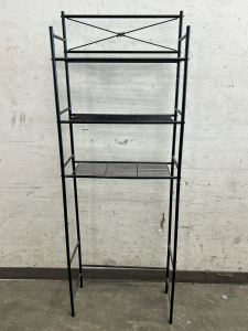 BATHROOM OVER THE TOILET METAL RACK 65x23x10