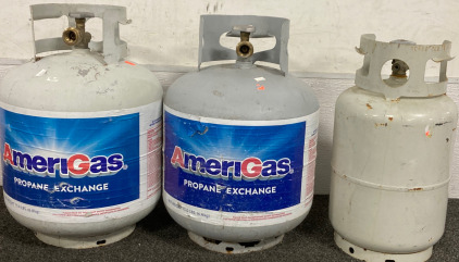 (3) Propane Tanks