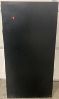 FOUR DRAWER BLACK FILING CABINET (26.5X15X52”) - 3