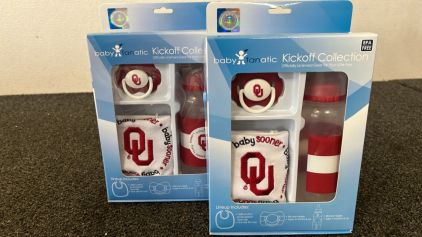 (2) SOONER KICK-OFF BABY COLLECTION