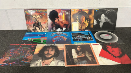 VINTAGE VINYL RECORDS OF PRINCE, THE DOORS, ARLO GUTHRIE, AND MORE