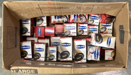 30 PUROLATOR OIL FILTERS VARIOUS SIZES