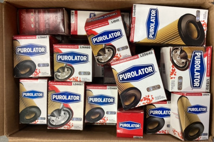 40 PUROLATOR OIL FILTERS VARIOUS SIZES