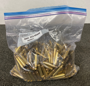 (400) .223 Brass Casings