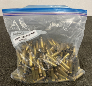 (400) .223 Frontier Brass Casings