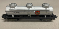 American Flyer Post War #926 Gulf 3 Dome Tank Car W/ Box - 3