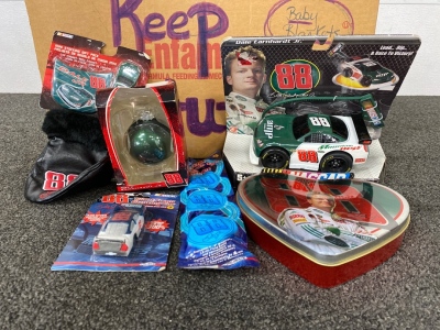 Assorted NASCAR Christmas Collectibles