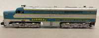 (1) American Flyer Post War Blue Comet P.A. Diesel Engine Numbered #466 Dated 1954-1955
