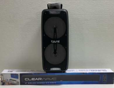 Tzumi Speaker, Clear Wave Soundbar