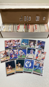 (1) Box of Assorted Baseball Cards (500+)