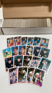 (1) Box of Assorted Baseball Cards (400+)