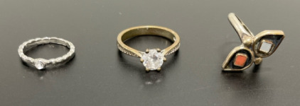 (3) Beautiful Rings Sz. 4.5, 4.0, 7.5